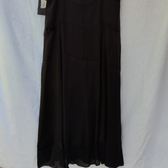 DKNY Little Black Dress SALE: Silk Slip Dress — styled for parties & dancing - Picture 10 of 15